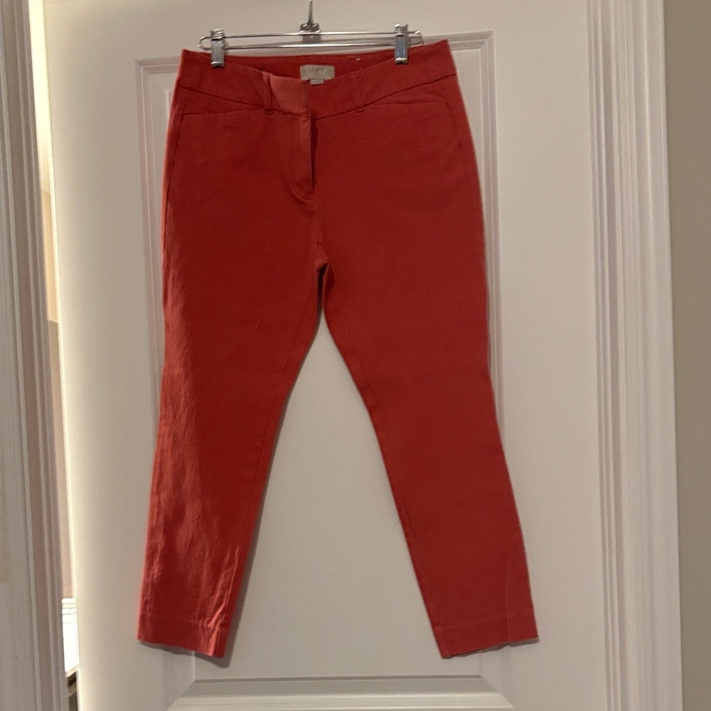 LOFT Tangerine Trousers
